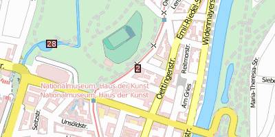 Stadtplan Heunensäule Mainz